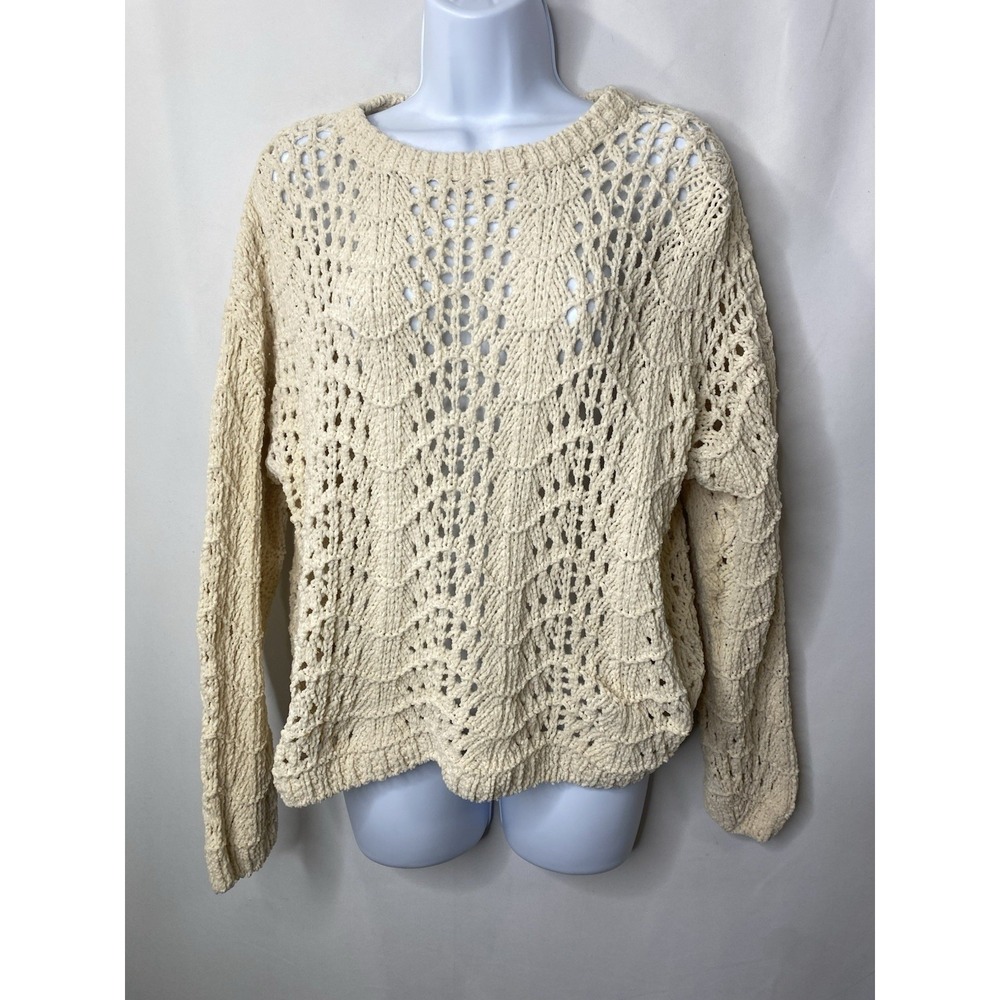 Passports Of Pier 1 Imports Womens Chunky Fisherman Sweater Size Small Earthy